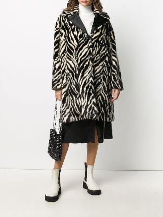 oversized zebra coat展示图