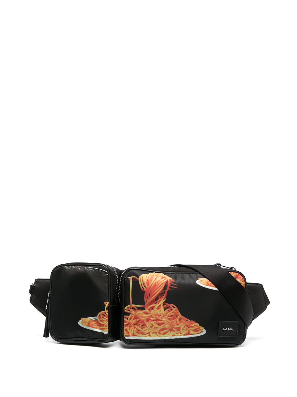 

Paul Smith cangurera con estampado Spaghetti - Negro