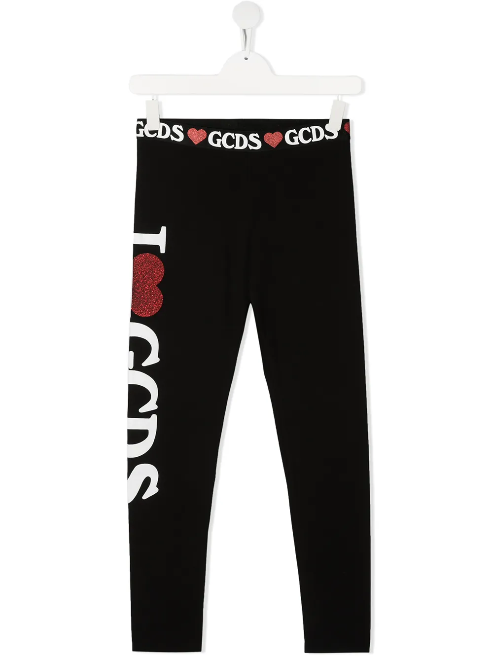 фото Gcds kids logo-print leggings