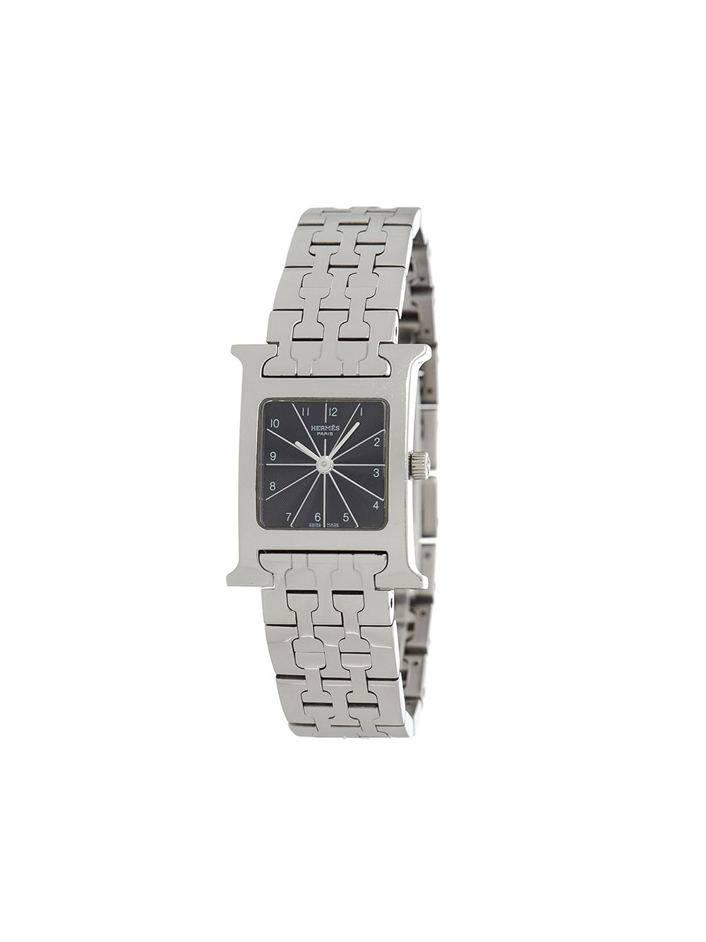 фото Hermès наручные часы heure h pm hh1.210 pre-owned 21 мм