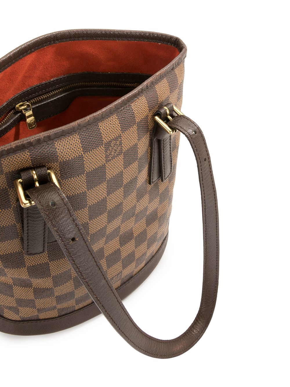 фото Louis vuitton сумка-ведро marais pre-owned