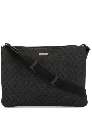 gucci monogram crossbody bag black