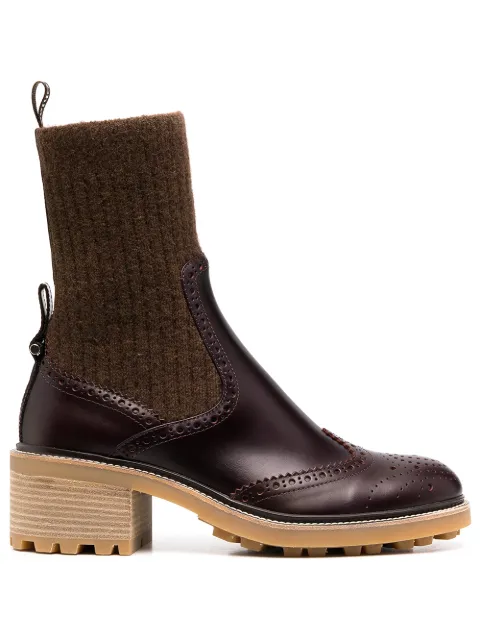 franne sock ankle boot