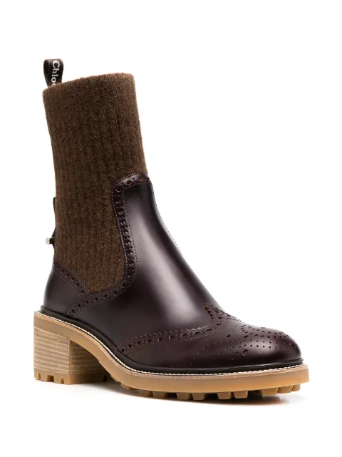 franne sock ankle boot