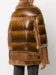 Nicole Benisti shearling zipped coat