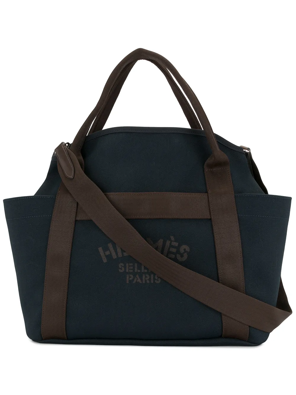 

Hermès bolsa de viaje Pansage Broom 2018 pre-owned - Azul