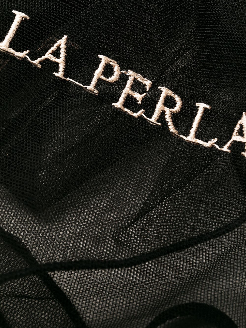 фото La perla топ без рукавов с вышитым логотипом