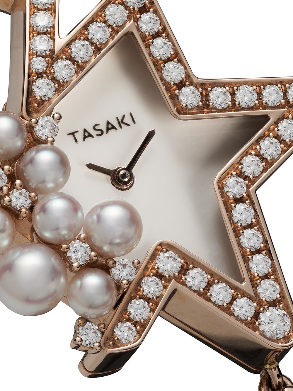 Shop Tasaki Abstract Star 18mm In White