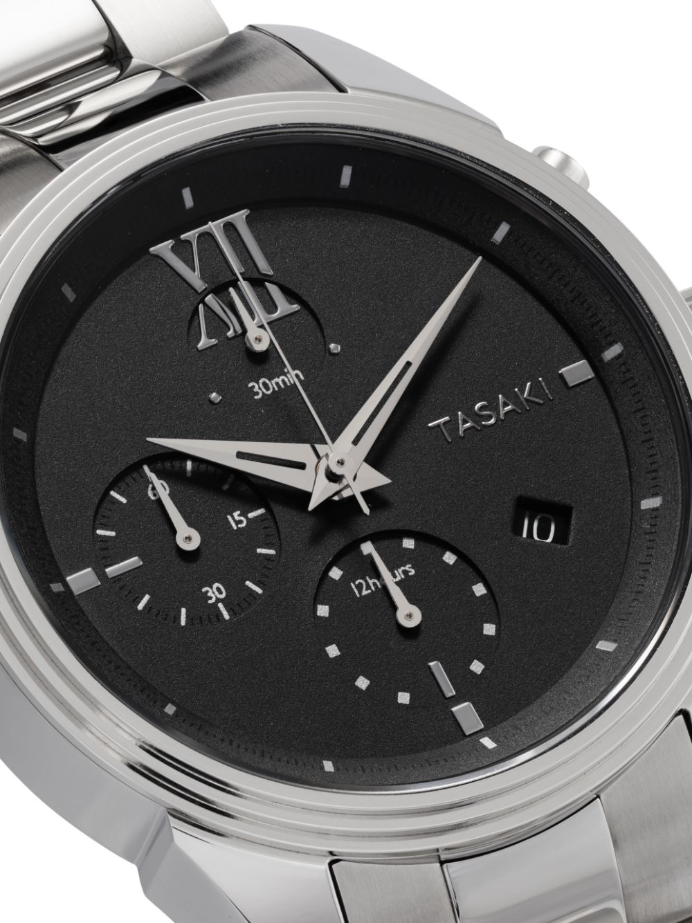 Shop Tasaki Odessa Chronograph 40mm In Black