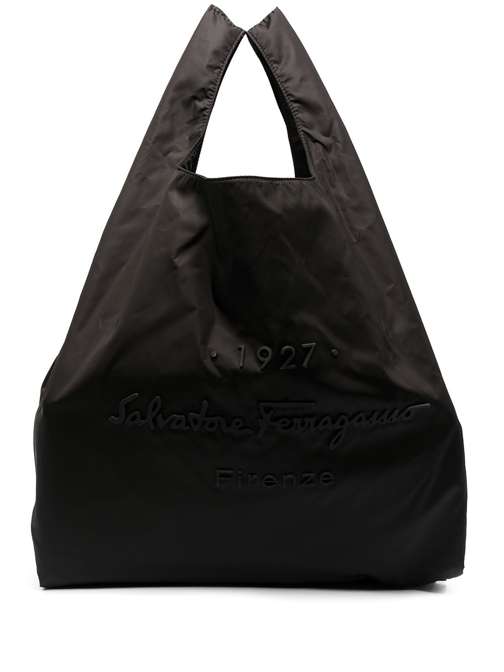 фото Salvatore ferragamo сумка-тоут с тисненым логотипом