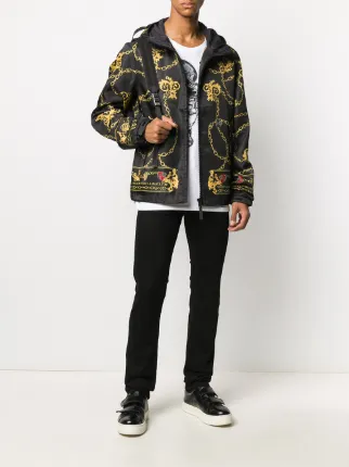 logo print lightweight jacket展示图