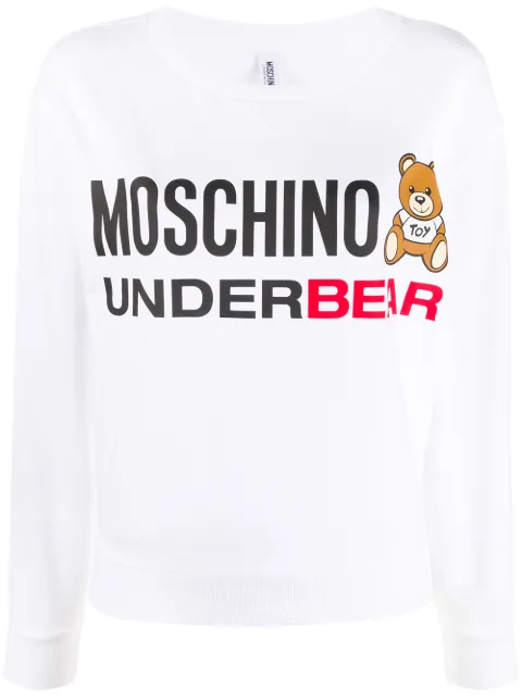 Moschino sudadera Underbear