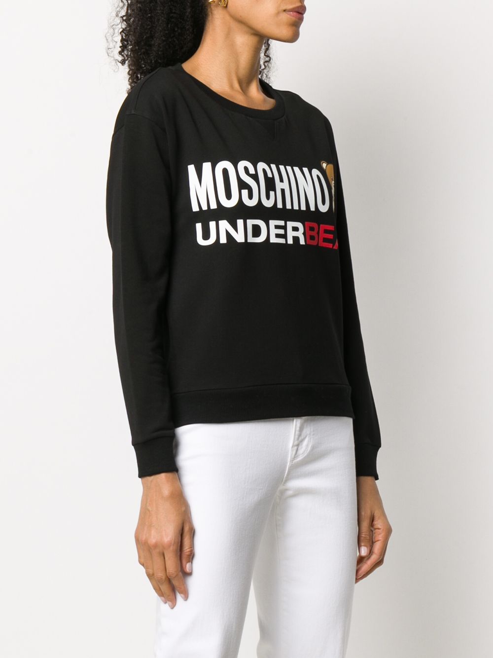 фото Moschino толстовка underbear свободного кроя