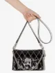 Givenchy black GV3 small leather shoulder bag