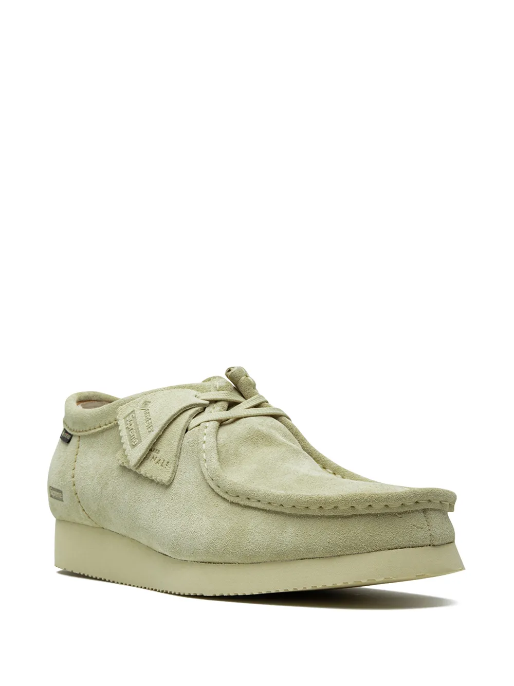 Supreme X Clarks Wallabee Gtx Sneakers In Green