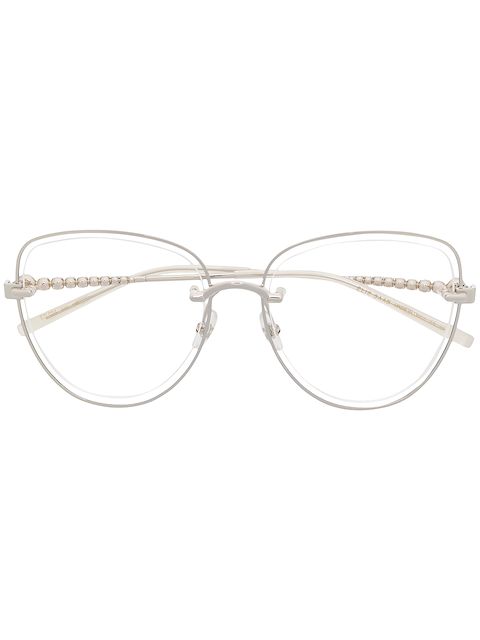 Elie Saab gafas cat eye con detalles de strass