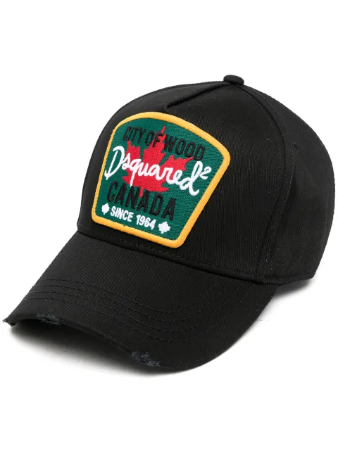 DSQUARED2 gorra con parche del logo