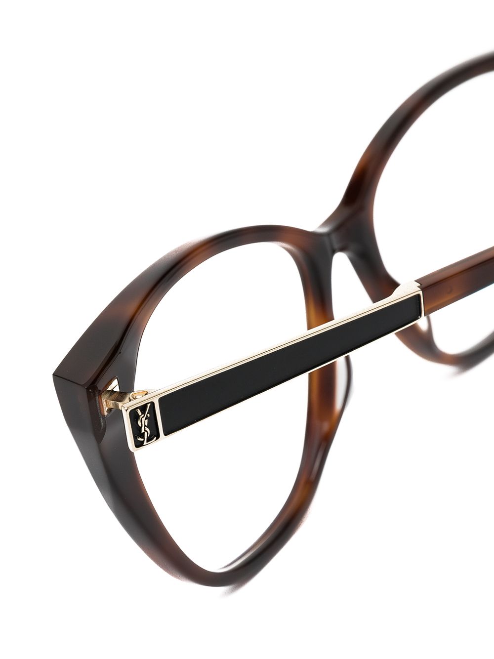 фото Saint laurent eyewear очки slm72 в квадратной оправе