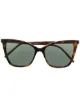 Image 1 of Saint Laurent Eyewear SL 384 tortoiseshell-effect sunglasses