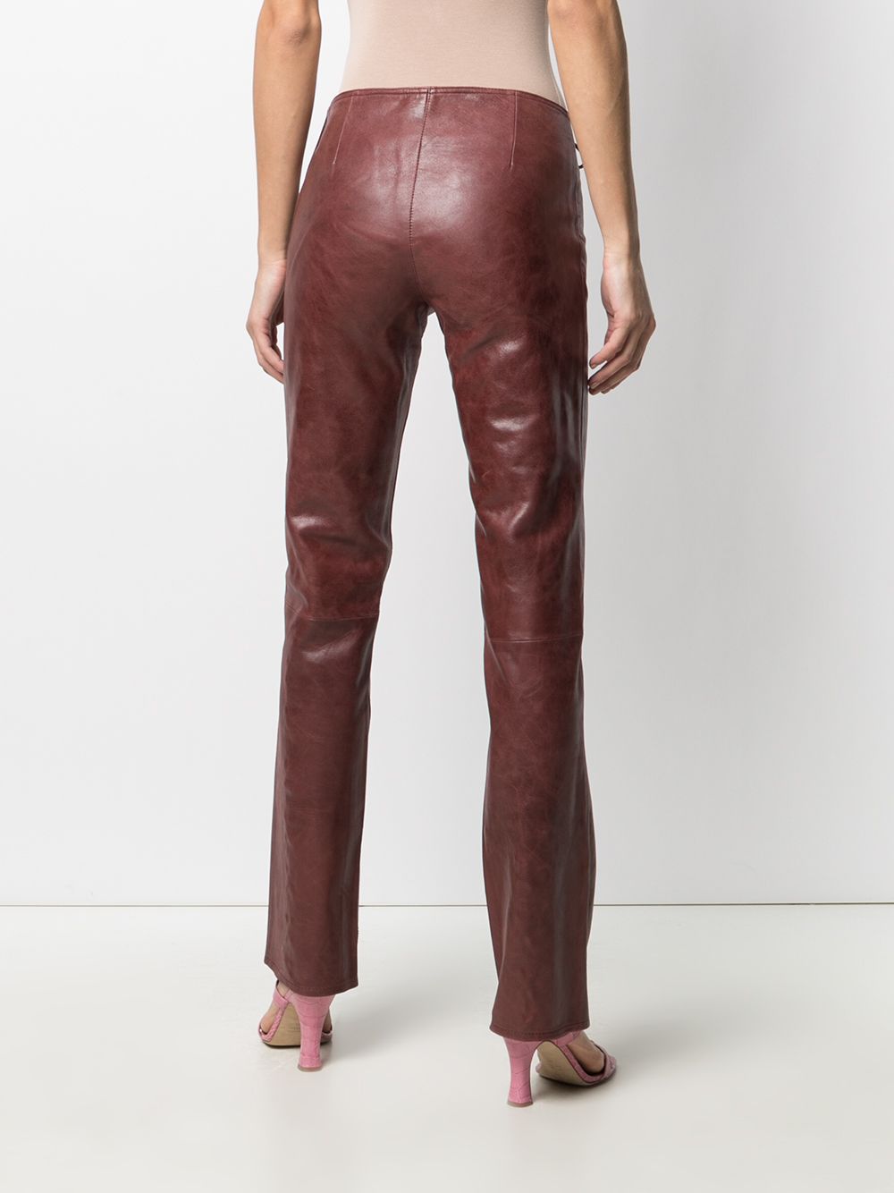 фото Saks potts low-rise lace-up trousers