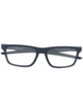 Oakley matte square-frame glasses - Blue