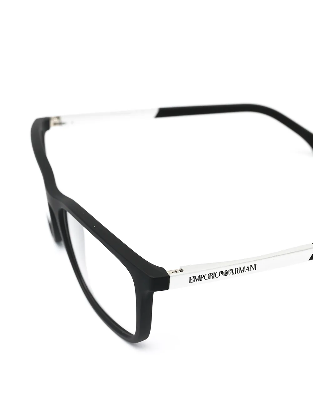 Emporio Armani Bril met vierkant montuur Grijs