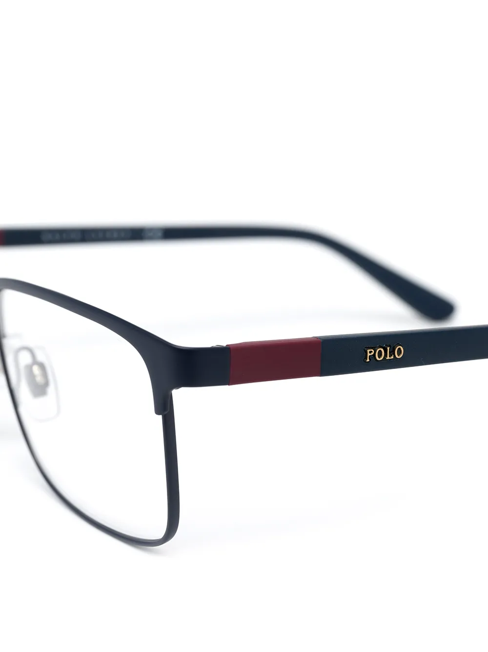 Polo Ralph Lauren Bril met vierkant montuur Blauw