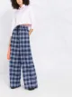 Natasha Zinko plaid-check palazzo pants