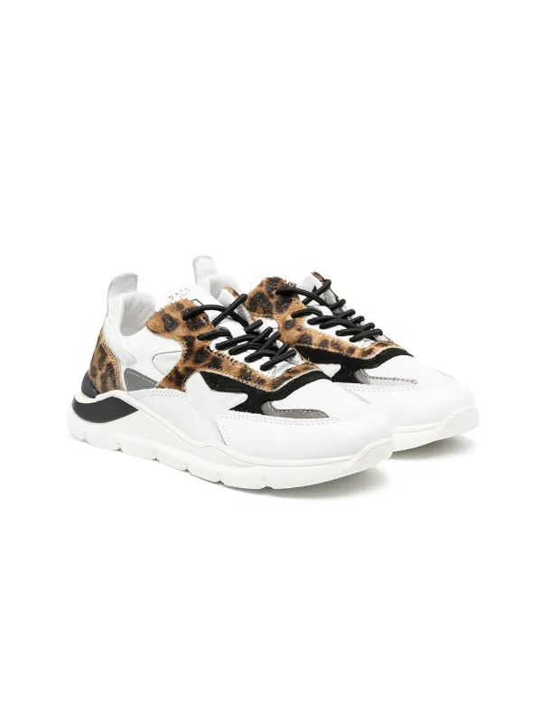 date sneakers leopard