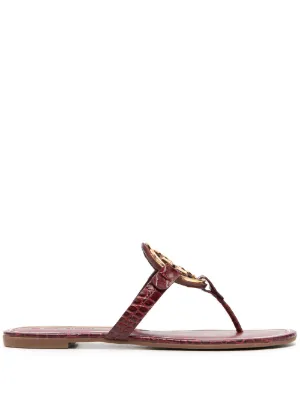 red tory burch sandals
