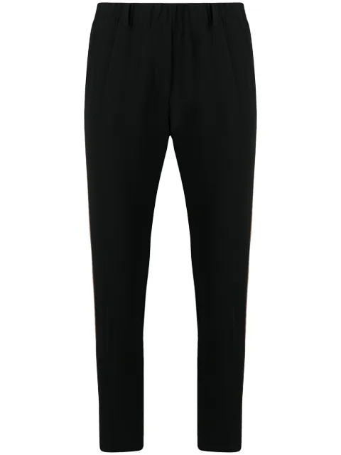 Blanca Vita side-strip slim trousers