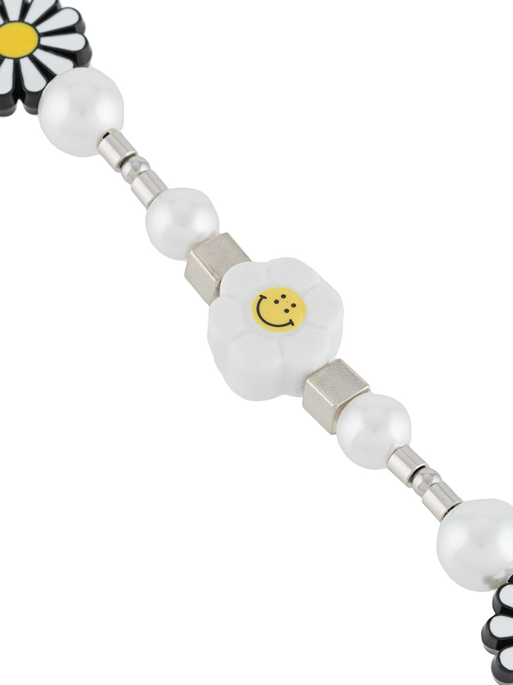 фото Salute pearl and floral charm necklace