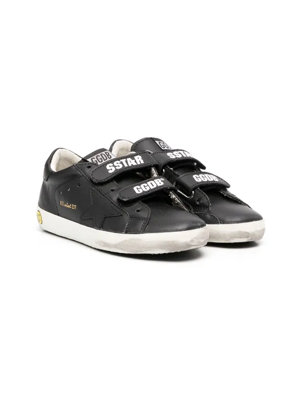 Golden goose hot sale black trainers