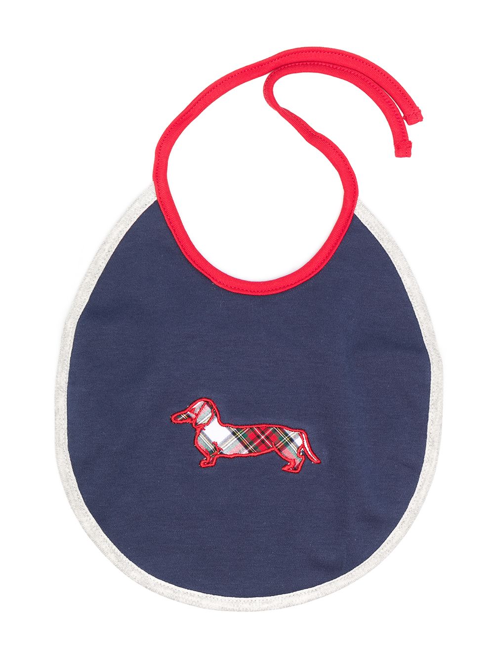 фото Harmont & blaine junior embroidered checked logo bib