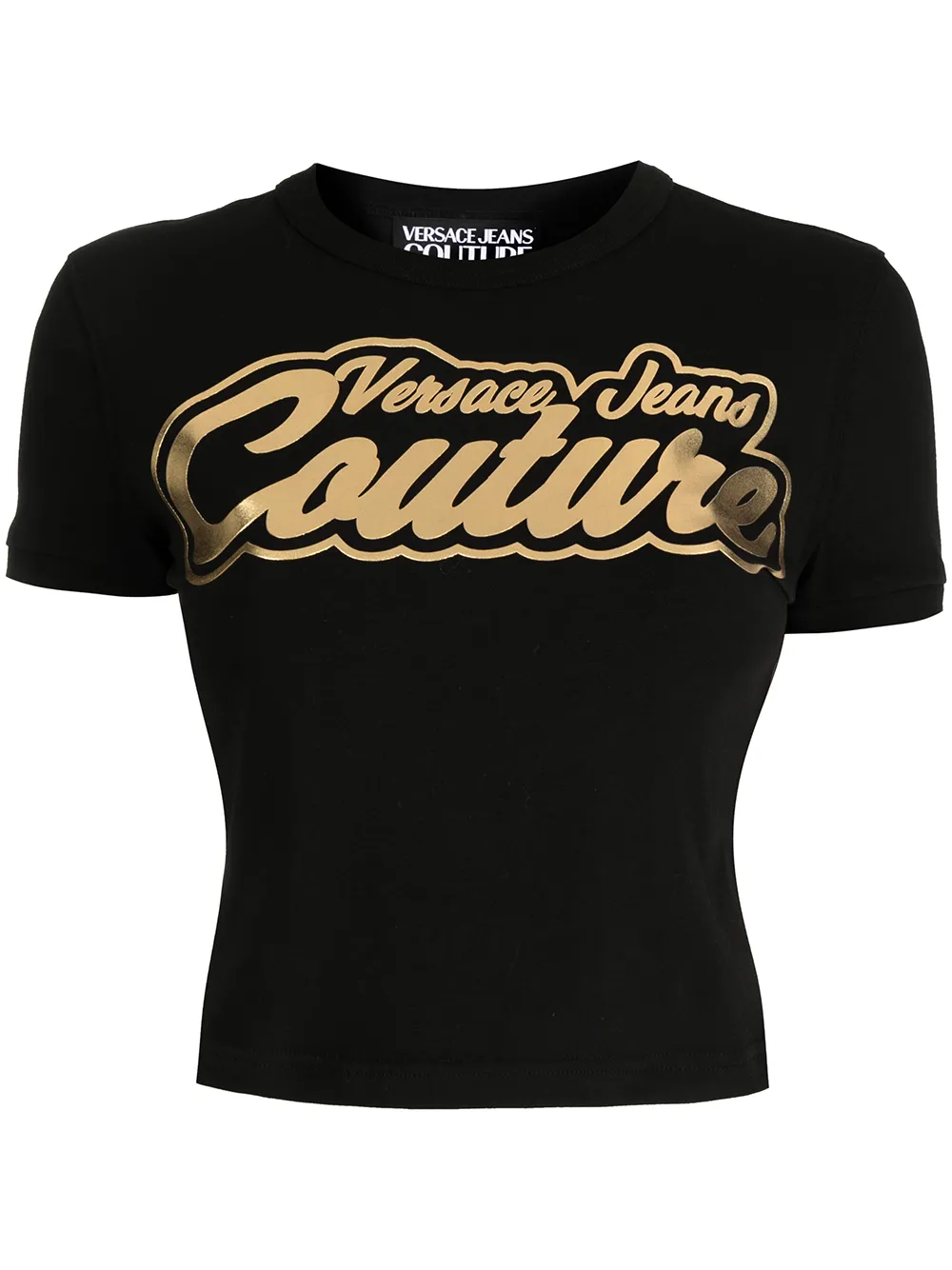 Versace Jeans Couture logo-print T-shirt | Black | Image 1