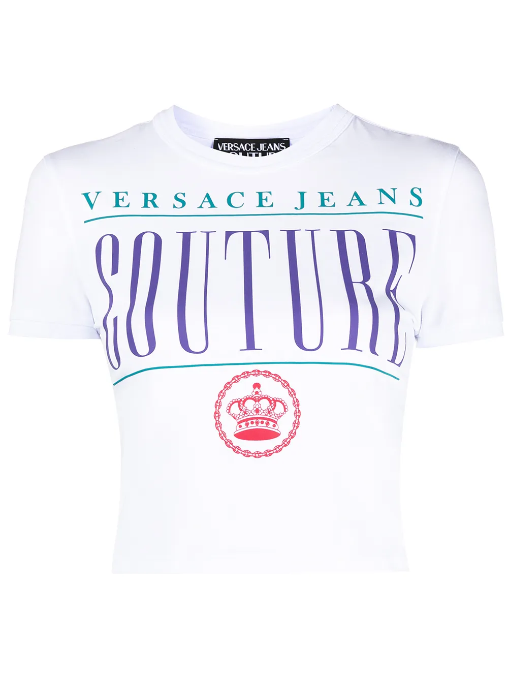 Versace Jeans Couture logo-print T-shirt | White | Image 1