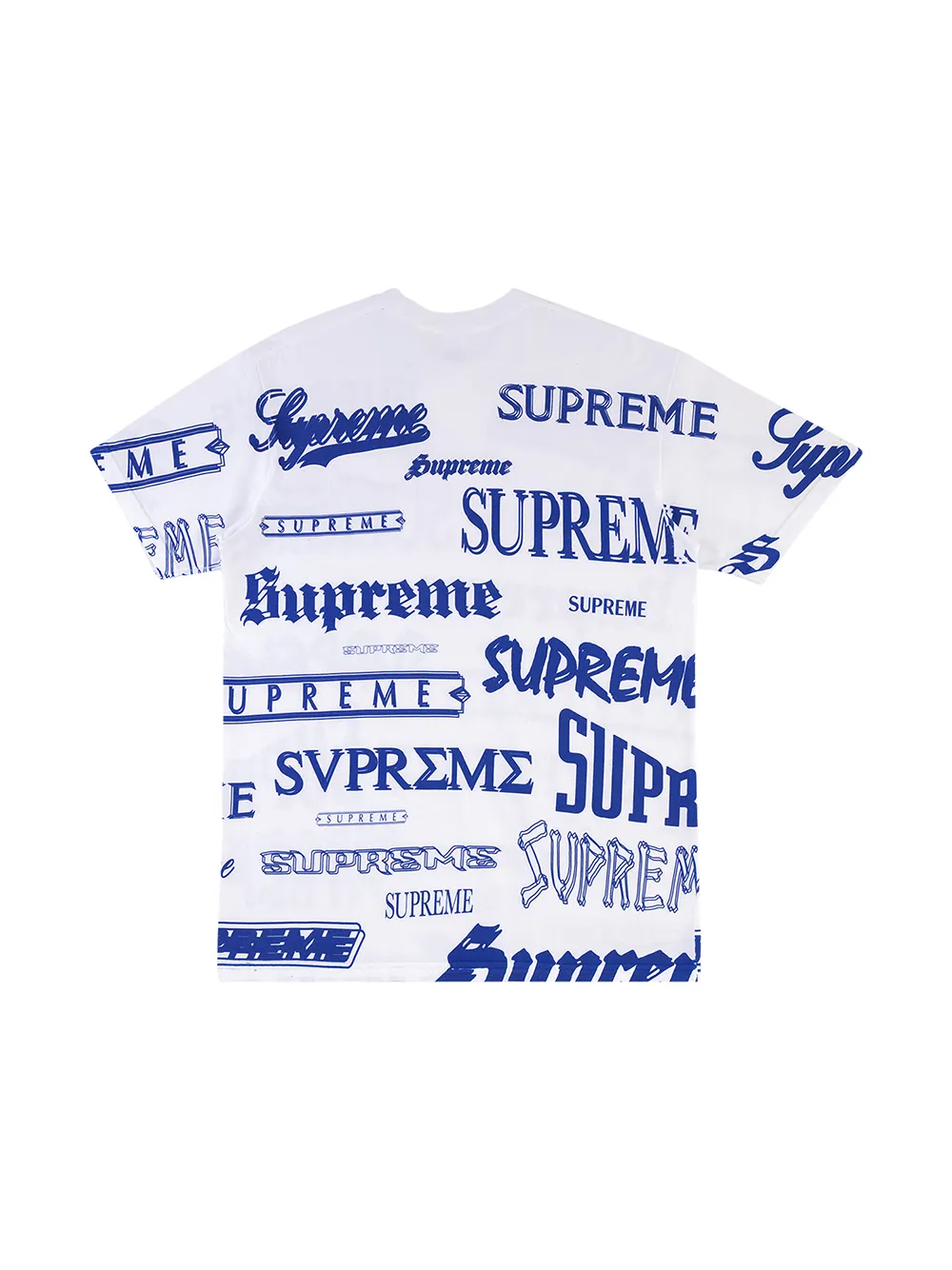Supreme T-shirt met logoprint - Wit