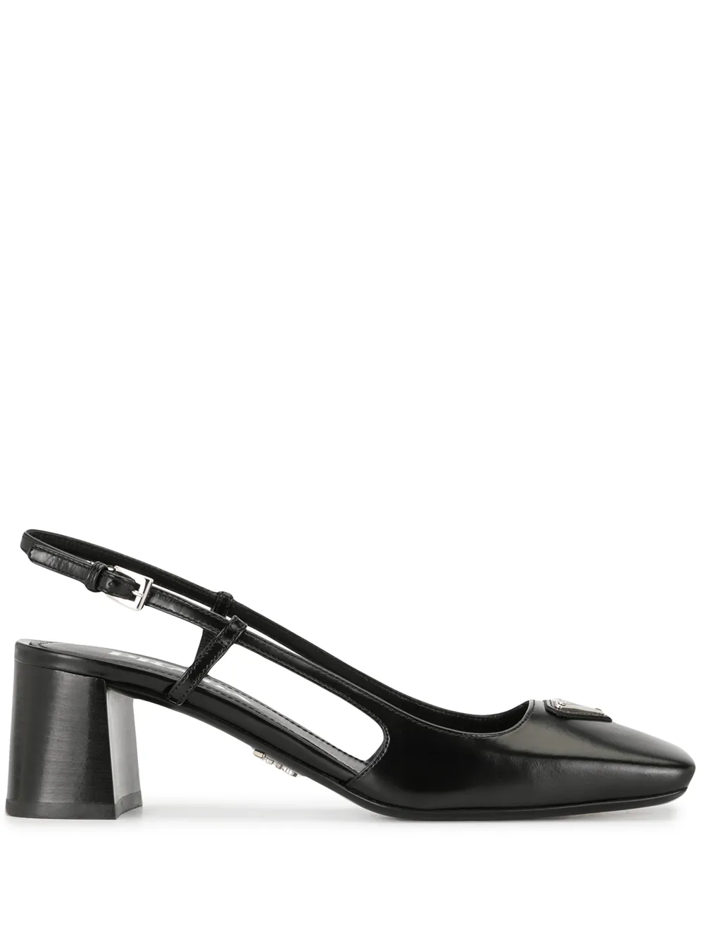 square toe slingback shoes
