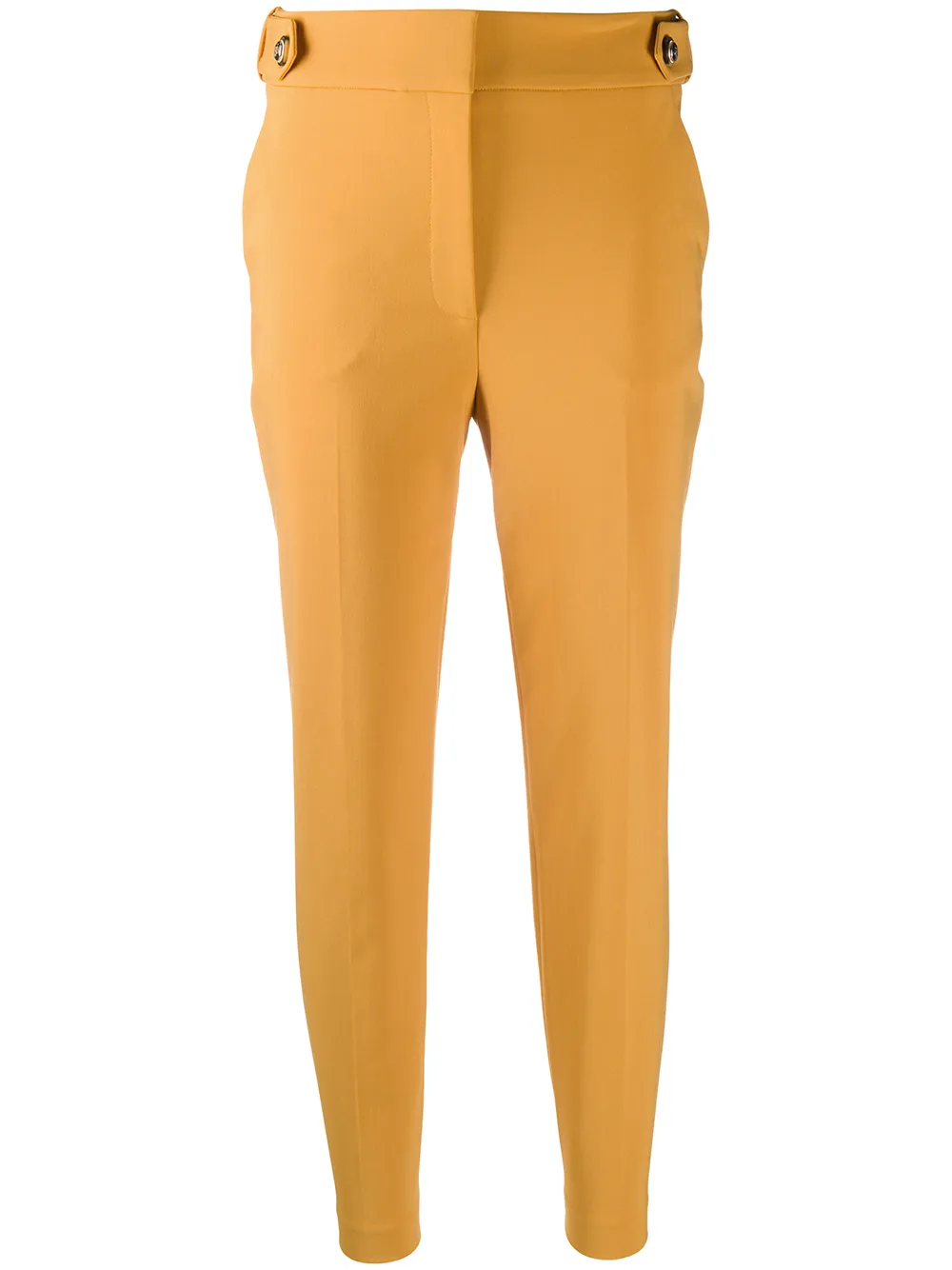 

Veronica Beard pantalones capri con tiro alto - Amarillo
