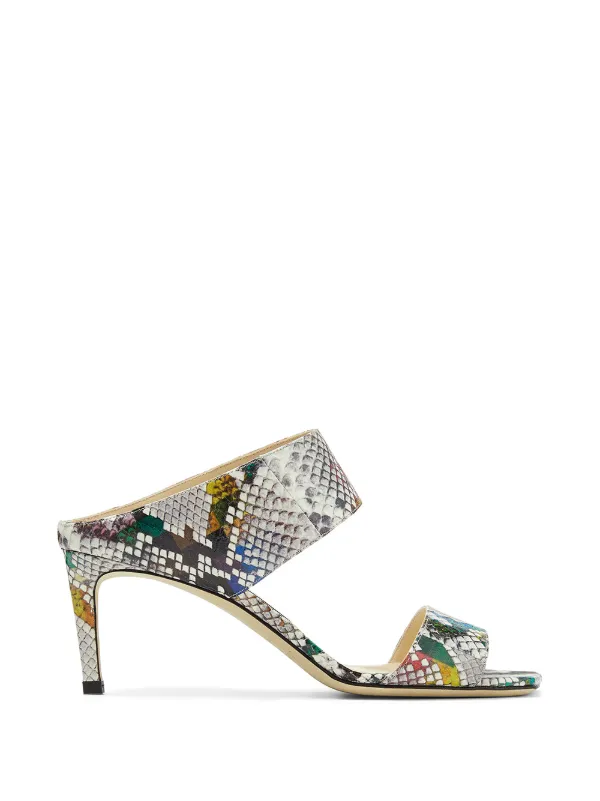 jimmy choo snakeskin sandals