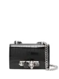 Alexander McQueen mini Jewelled crossbody bag - Black
