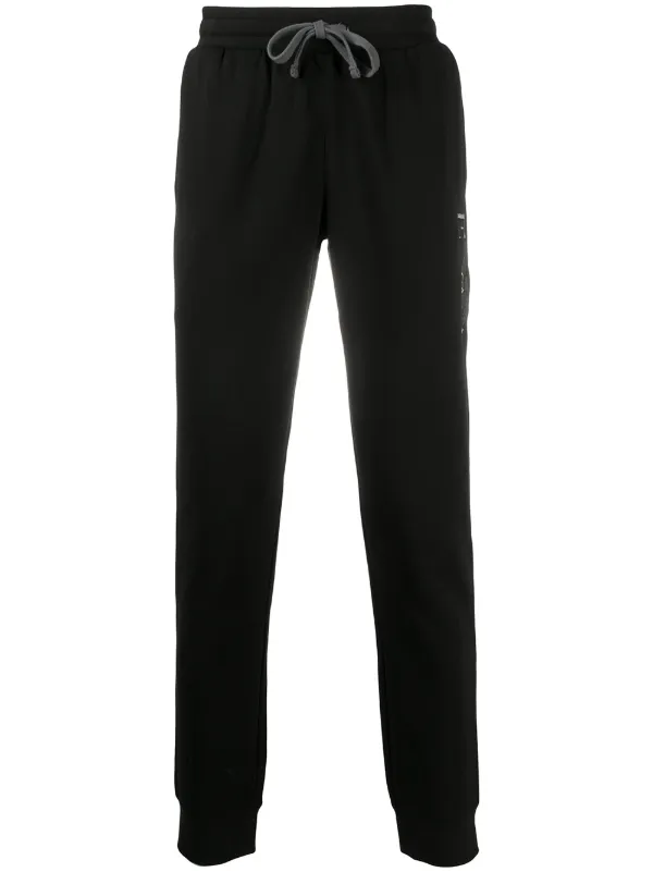 emporio armani black joggers