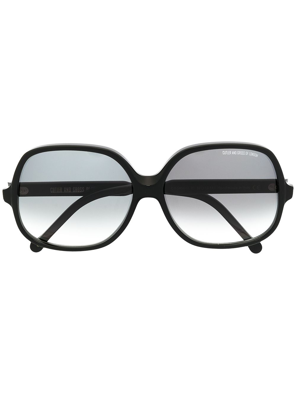 фото Cutler & gross массивные солнцезащитные очки с градиентными линзами