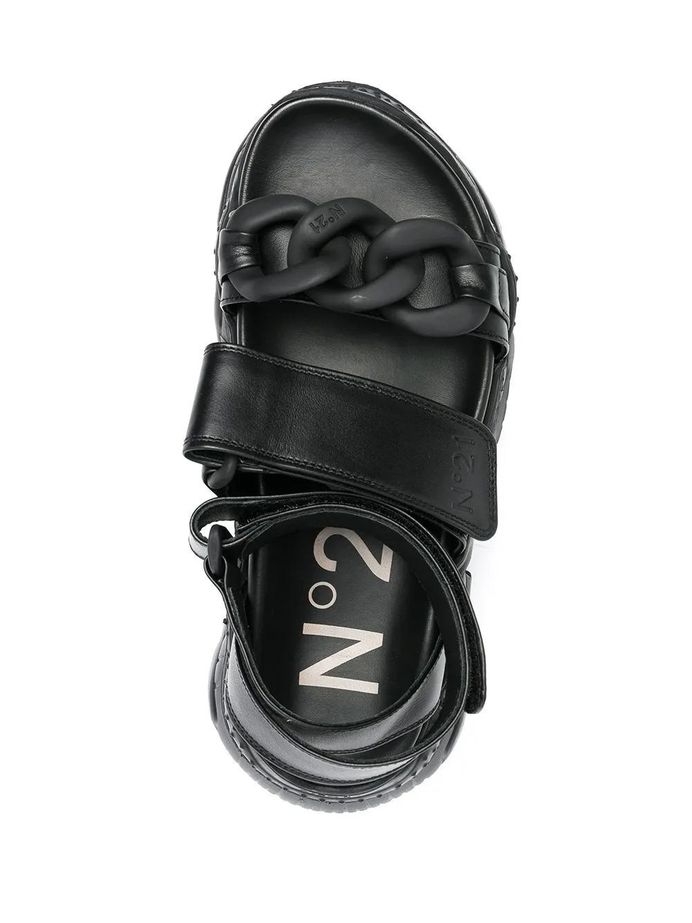 фото Nº21 сандалии billy на массивной подошве