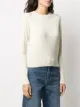 Isabel Marant Étoile padded-shoulder knitted top