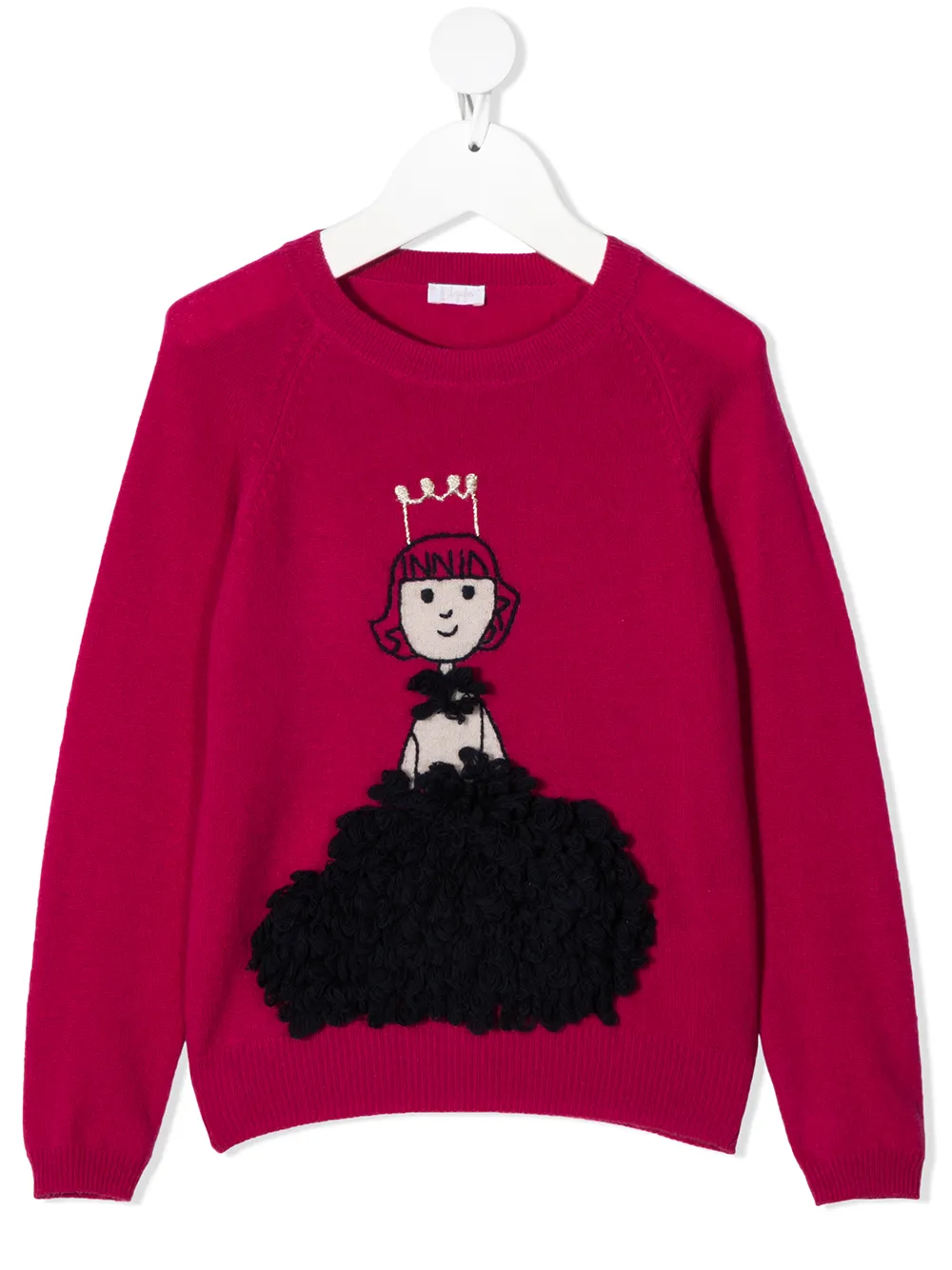 Image 1 of Il Gufo princess knit jumper