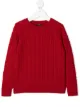 Image 1 of Il Gufo cable-knit wool jumper