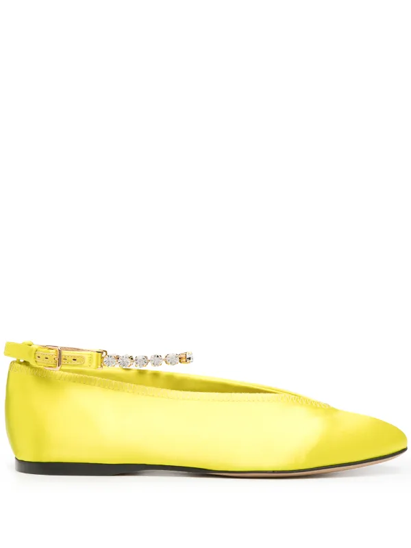 yellow ballerina shoes