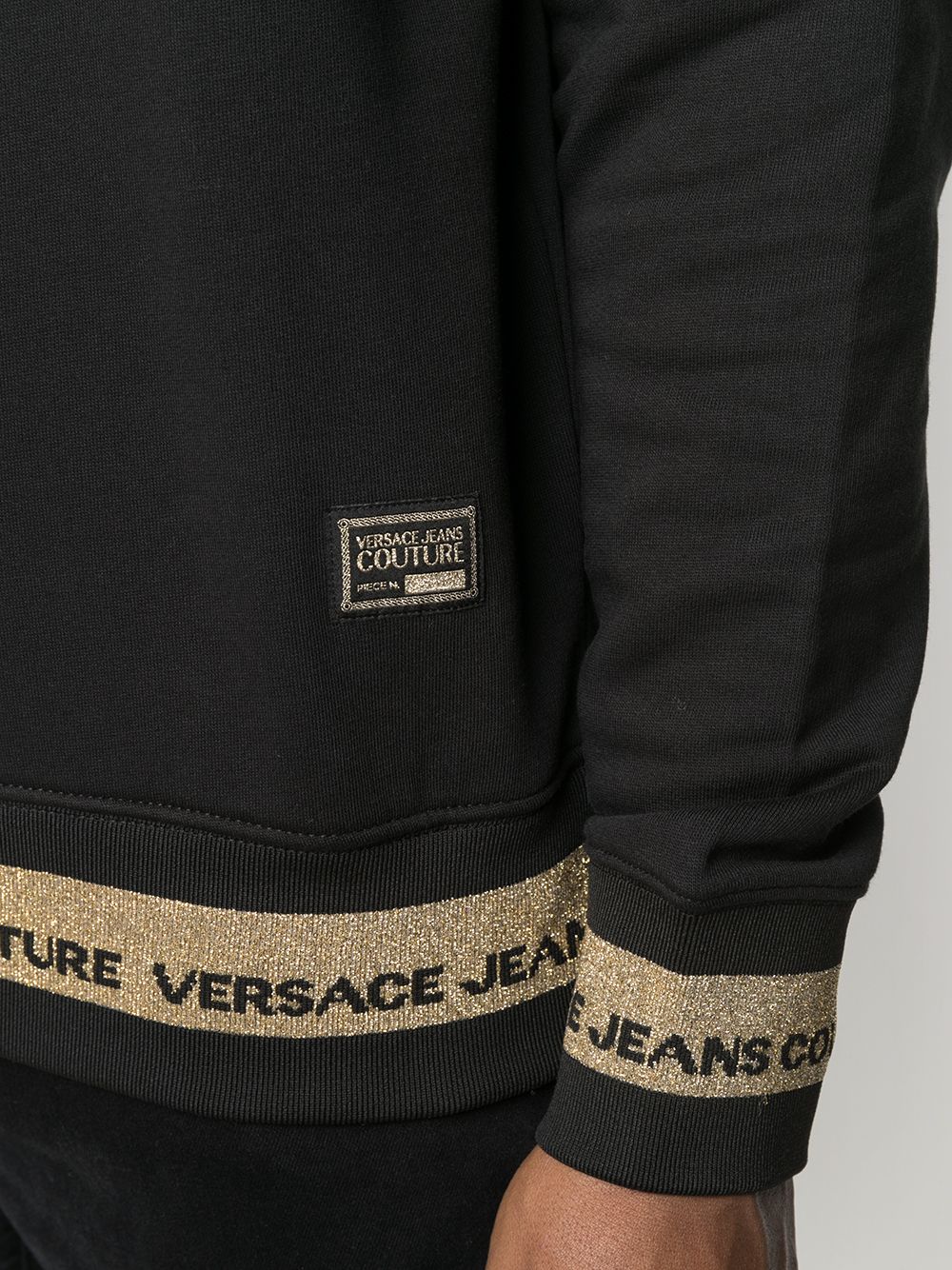 фото Versace jeans couture толстовка с логотипом