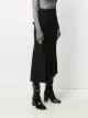 Yohji Yamamoto asymmetric skirt with patch pocket